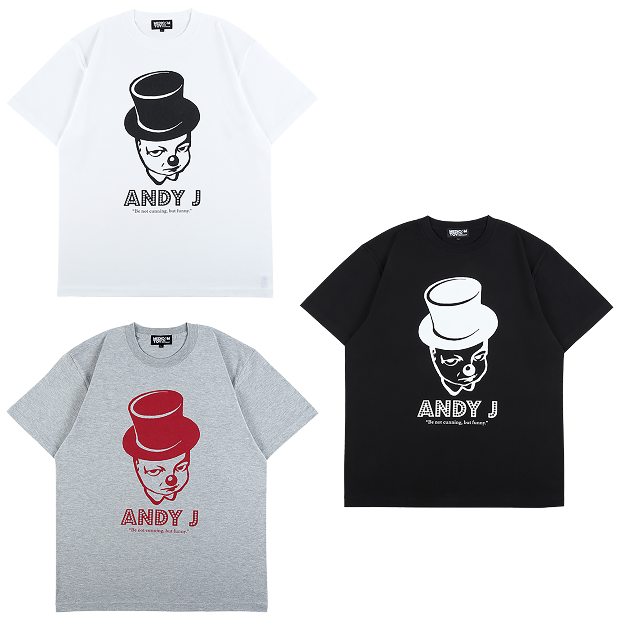 MLE MEDICOM TOY WEST ORIGINAL PRODUCTS ANDY J TEE