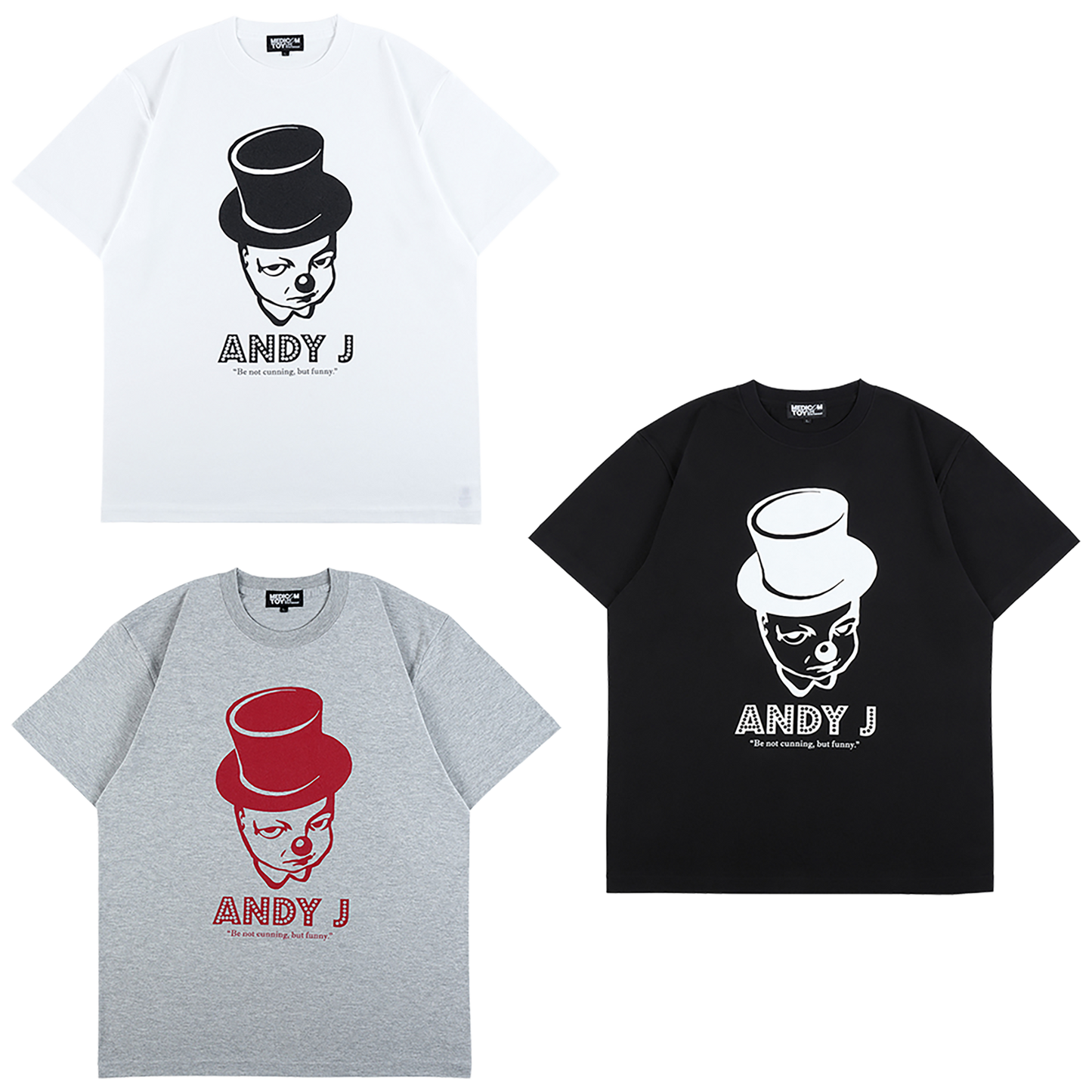 MLE MEDICOM TOY WEST ORIGINAL PRODUCTS ANDY J TEE