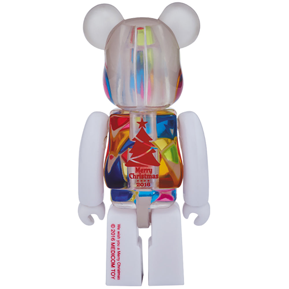 2016 Xmas BE@RBRICK Stained-glass tree Snow white Ver. 100％（直営店限定モデル）_1