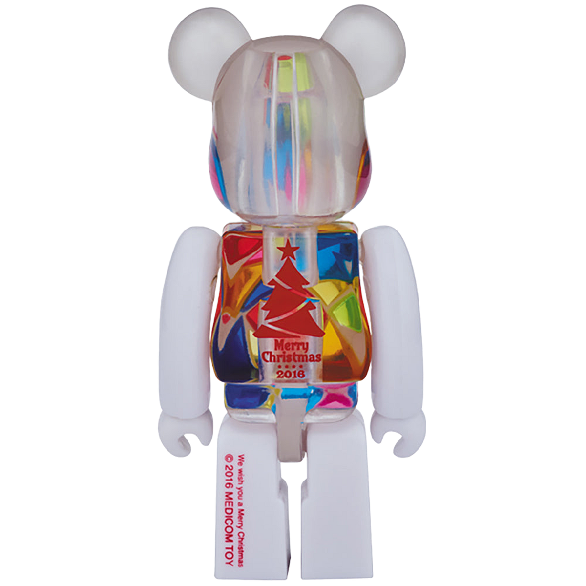 2016 Xmas BE@RBRICK Stained-glass tree Snow white Ver. 100％（直営店限定モデル）