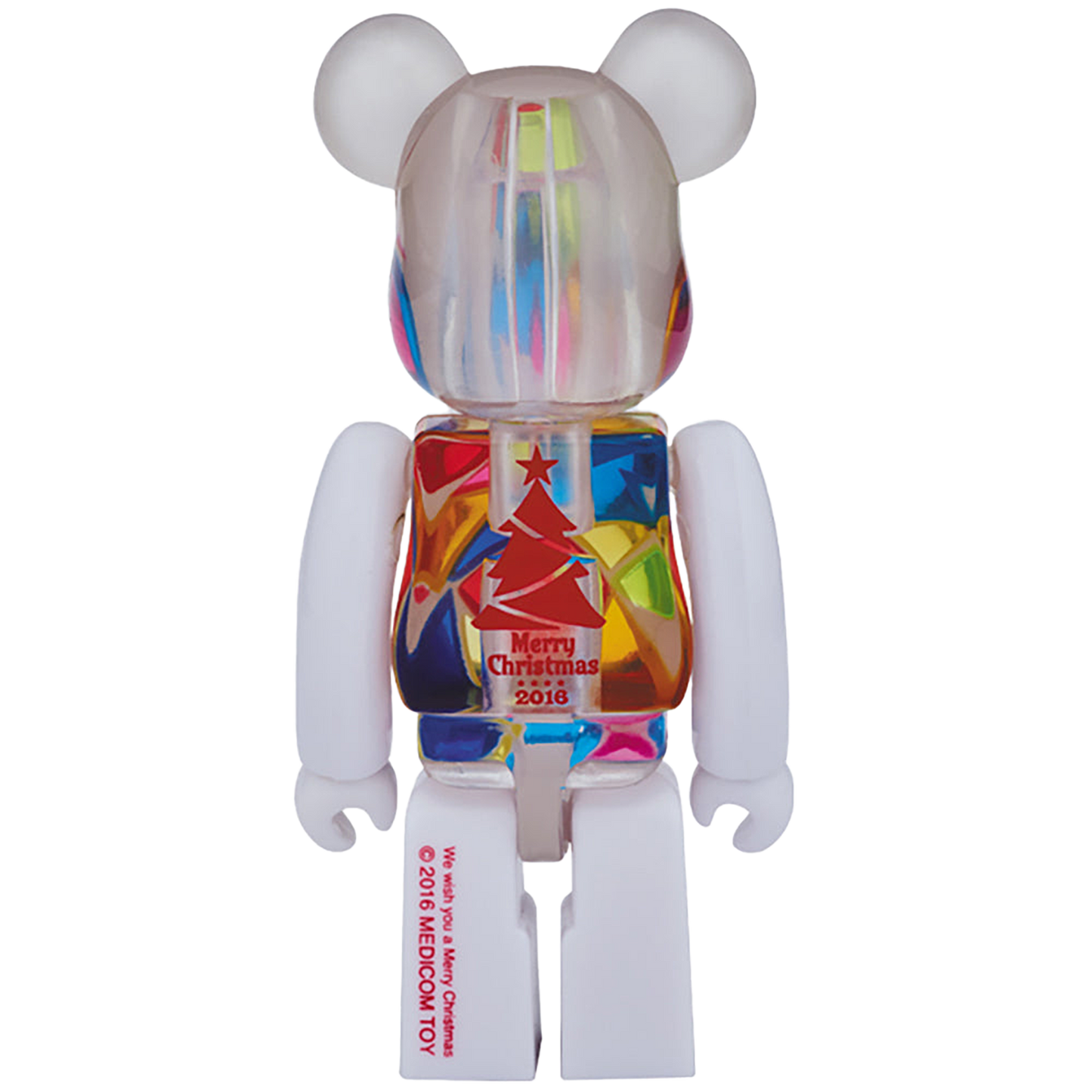 2016 Xmas BE@RBRICK Stained-glass tree Snow white Ver. 100％（直営店限定モデル）