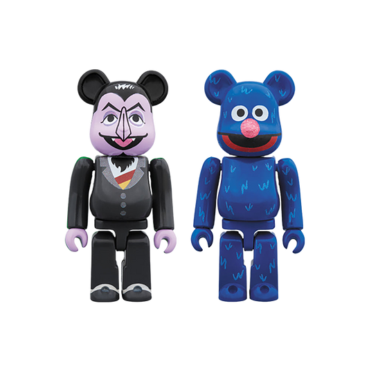 BE@RBRICK COUNT VON COUNT & GROVER 2 PACK