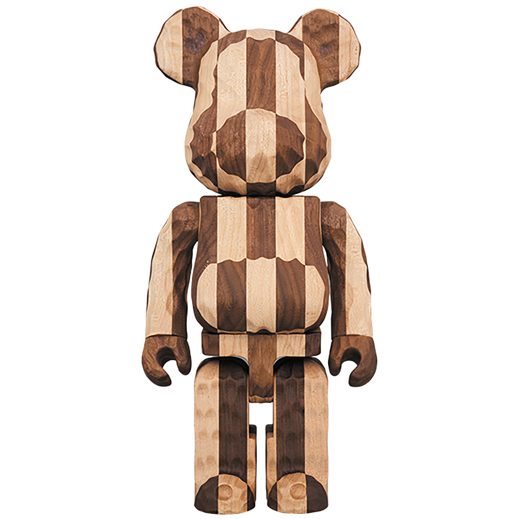 BE@RBRICK カリモク fragmentdesign 400％ carved wooden - LONGITUDINAL CHESS