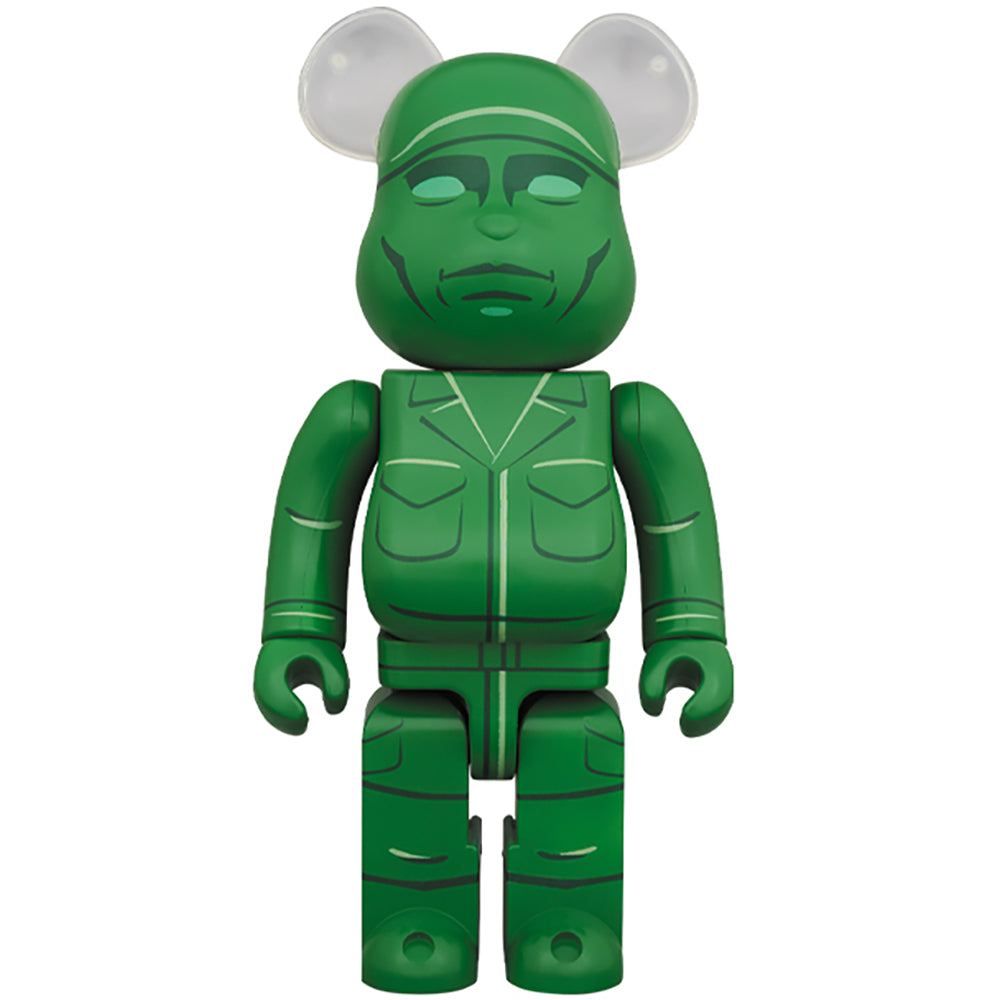 BE@RBRICK GREEN ARMY MEN 100％ & 400％_2