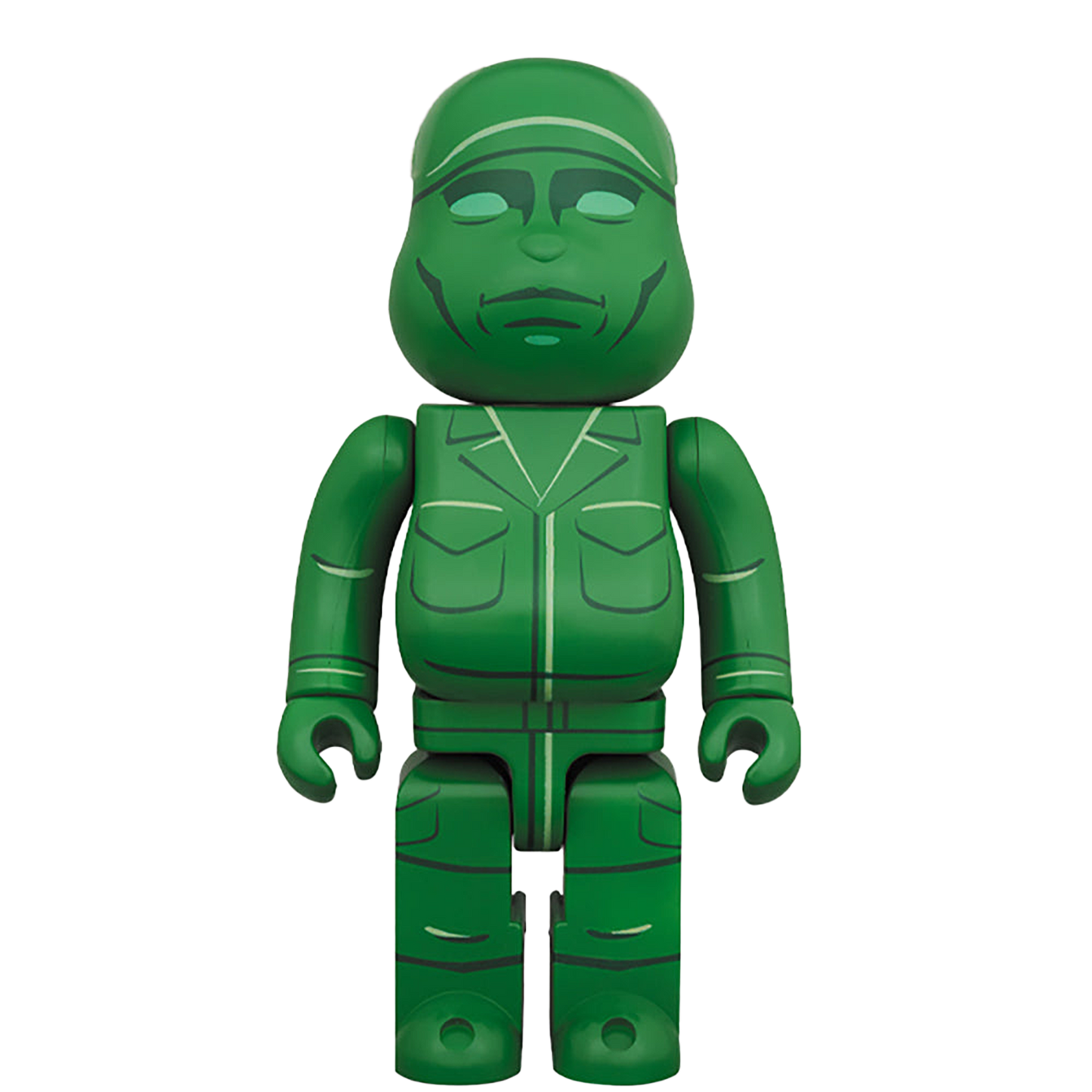 BE@RBRICK GREEN ARMY MEN 100％ & 400％