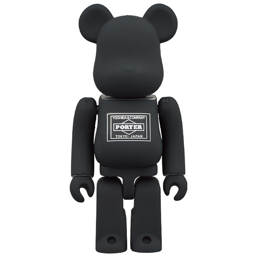 PORTER × BE@RBRICK BLACK／SILVER 100％_0