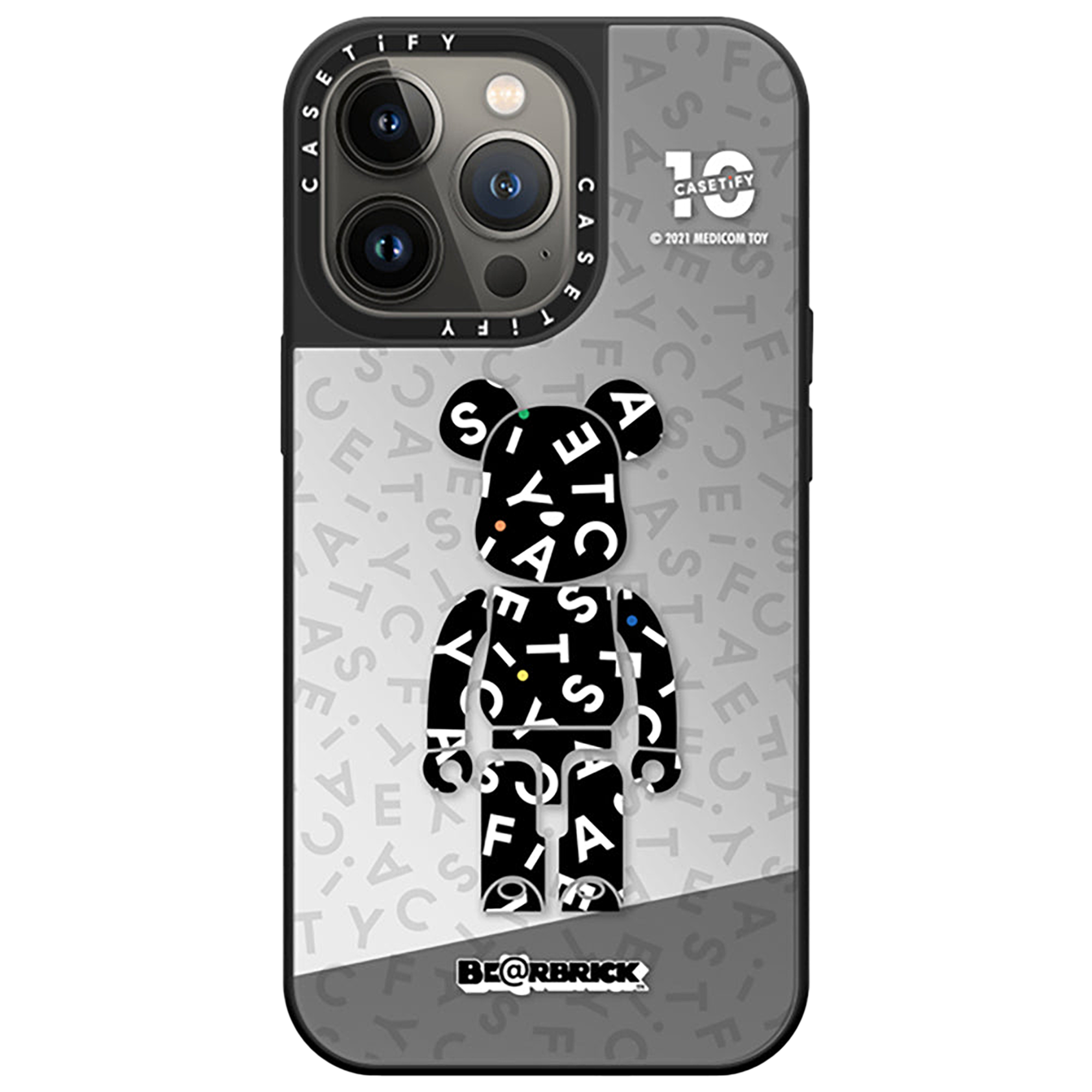 CASETiFY 10th Anniversary Monogram BE@RBRICK Phone Case