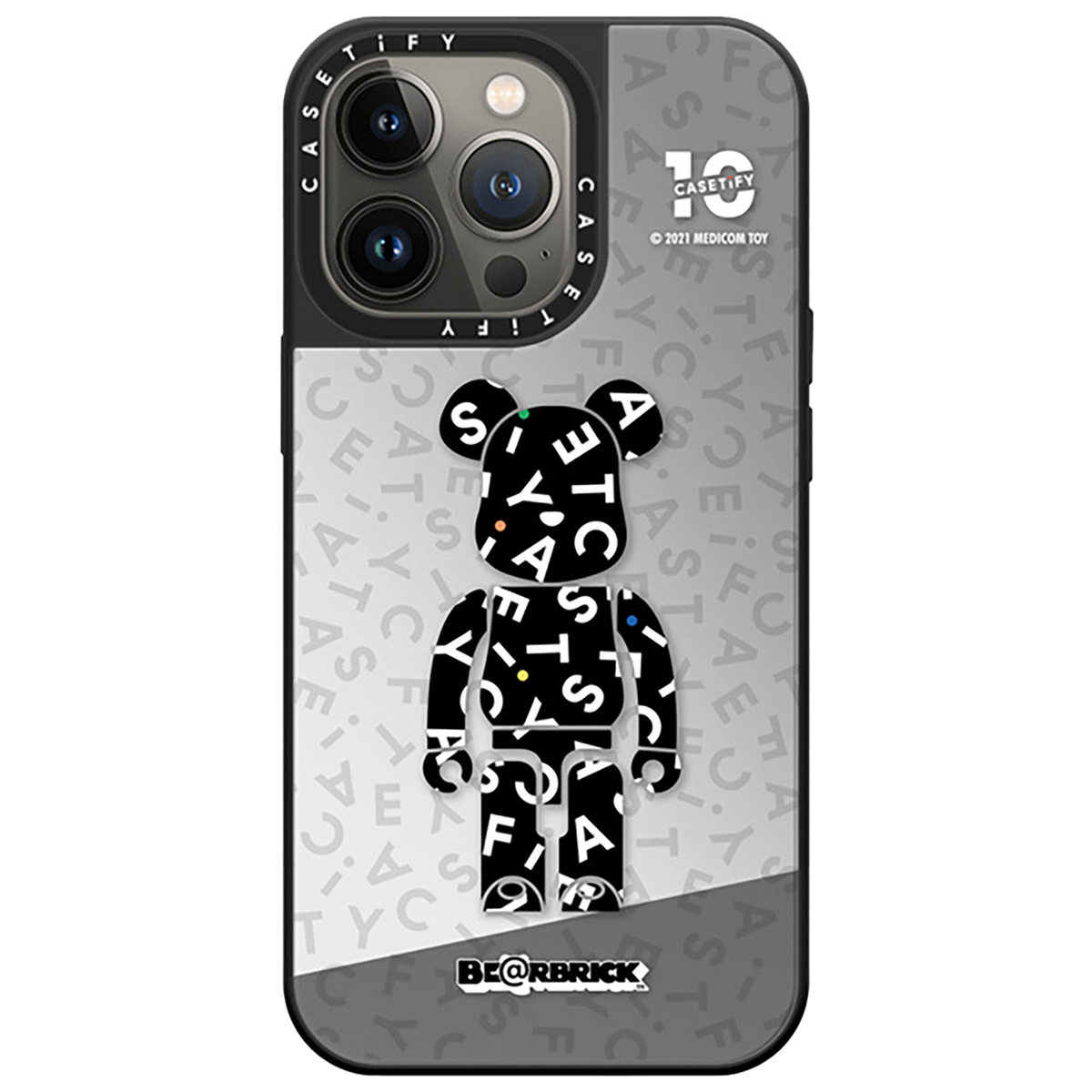 CASETiFY 10th Anniversary Monogram BE@RBRICK Phone Case
