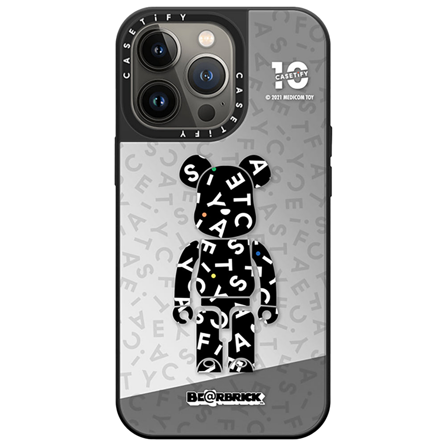 CASETiFY 10th Anniversary Monogram BE@RBRICK Phone Case