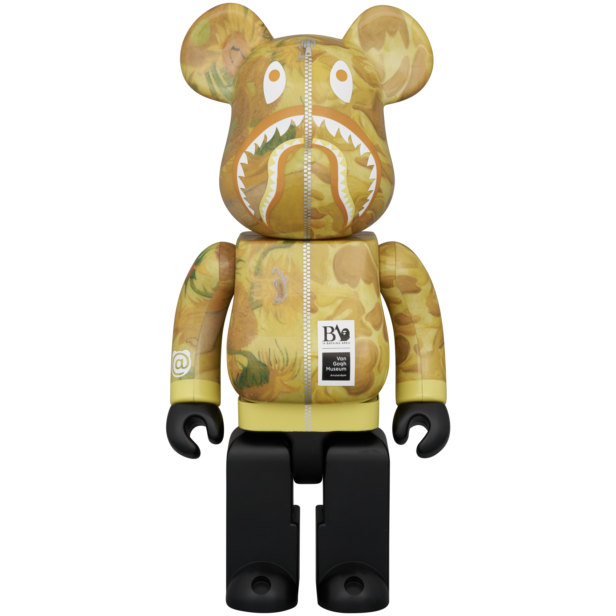 BE@RBRICK BAPE(R) × Van Gogh Museum Sunflowers SHARK 100％ & 400