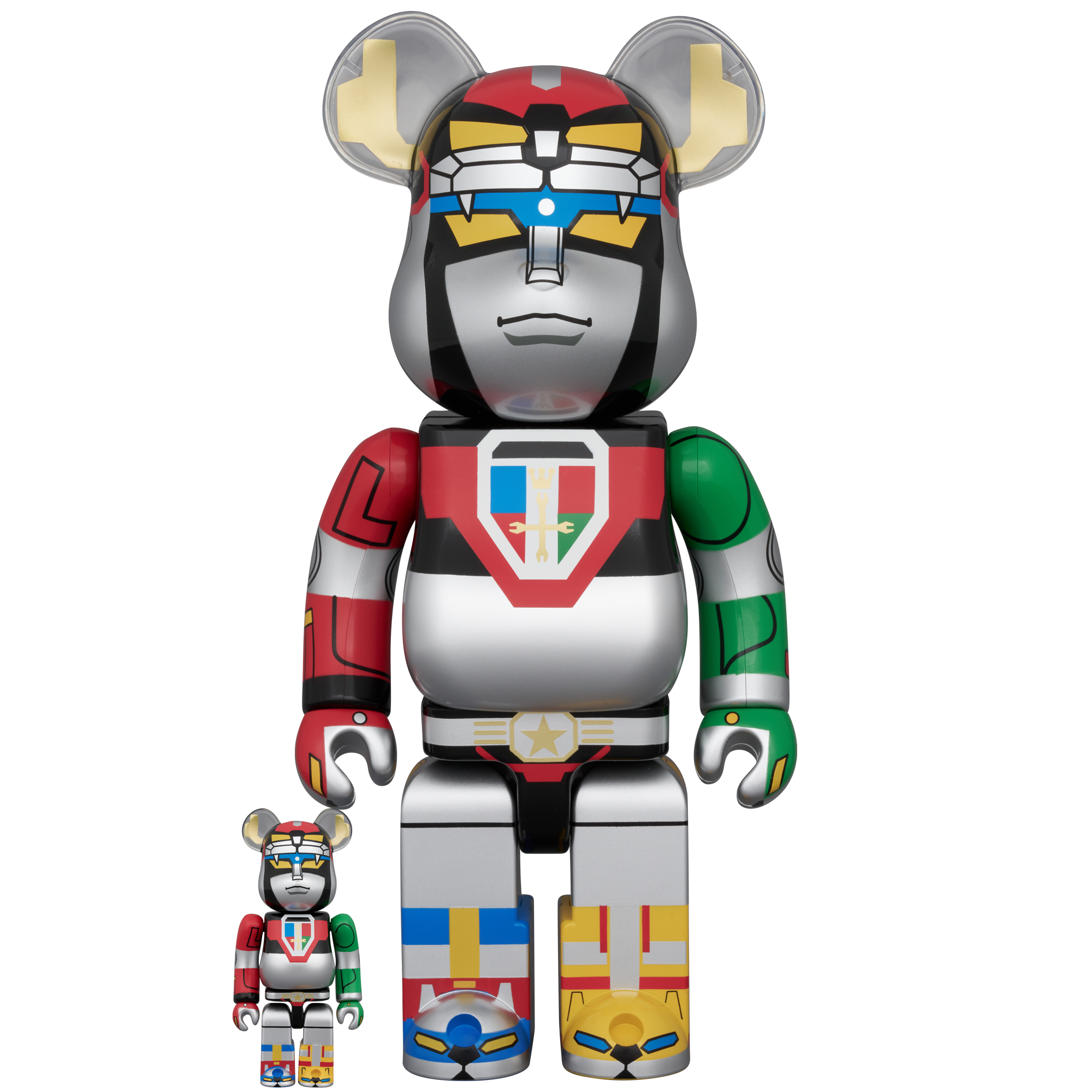 BE@RBRICK VOLTRON 100% & 400%