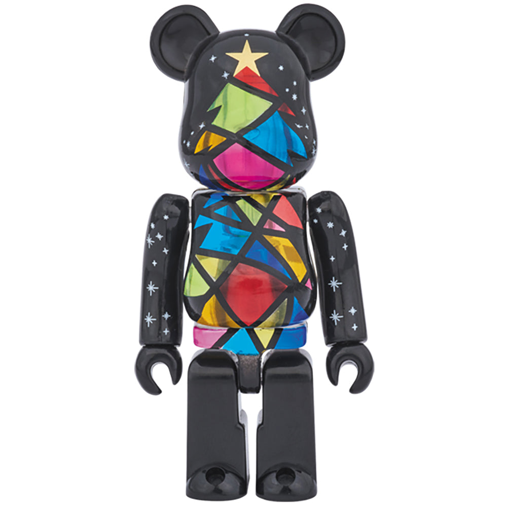 2016 Xmas BE@RBRICK Stained-glass tree Ver. 100％_0
