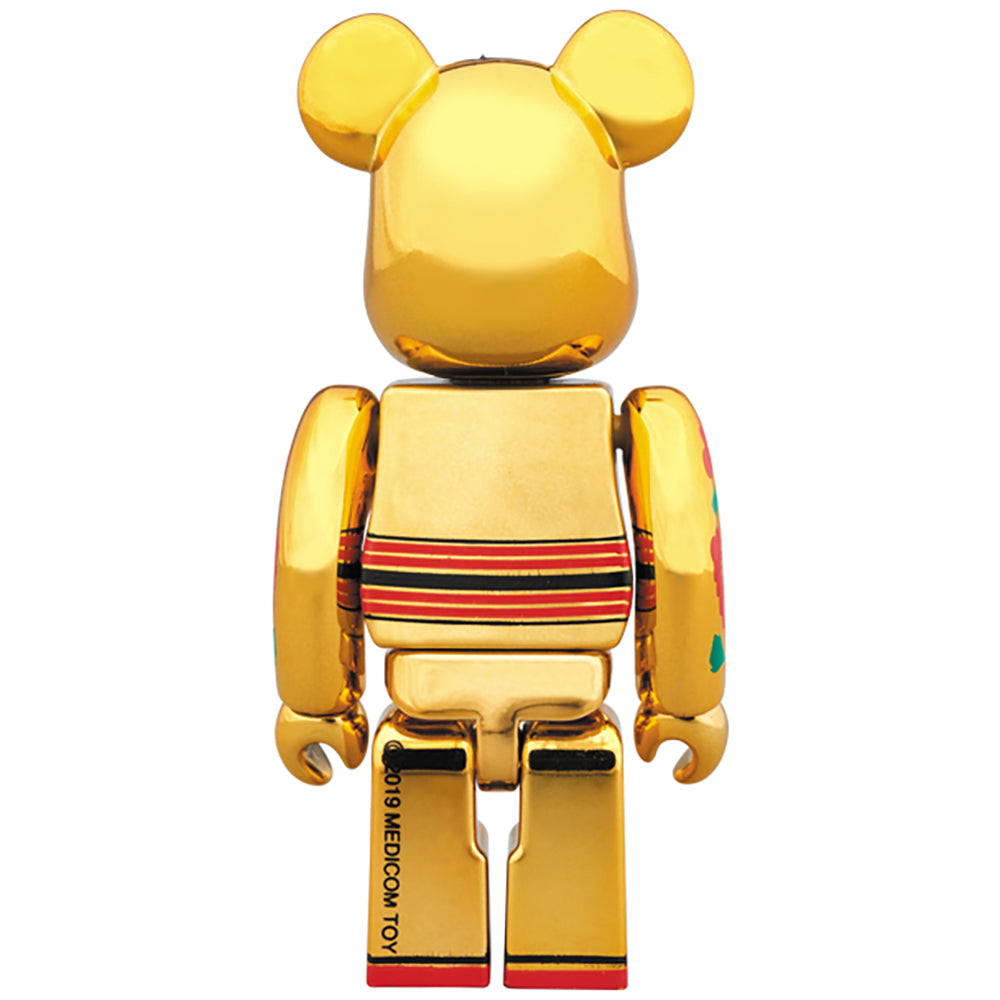 BE@RBRICK コケブリック 金メッキ 100％ & 400％_2