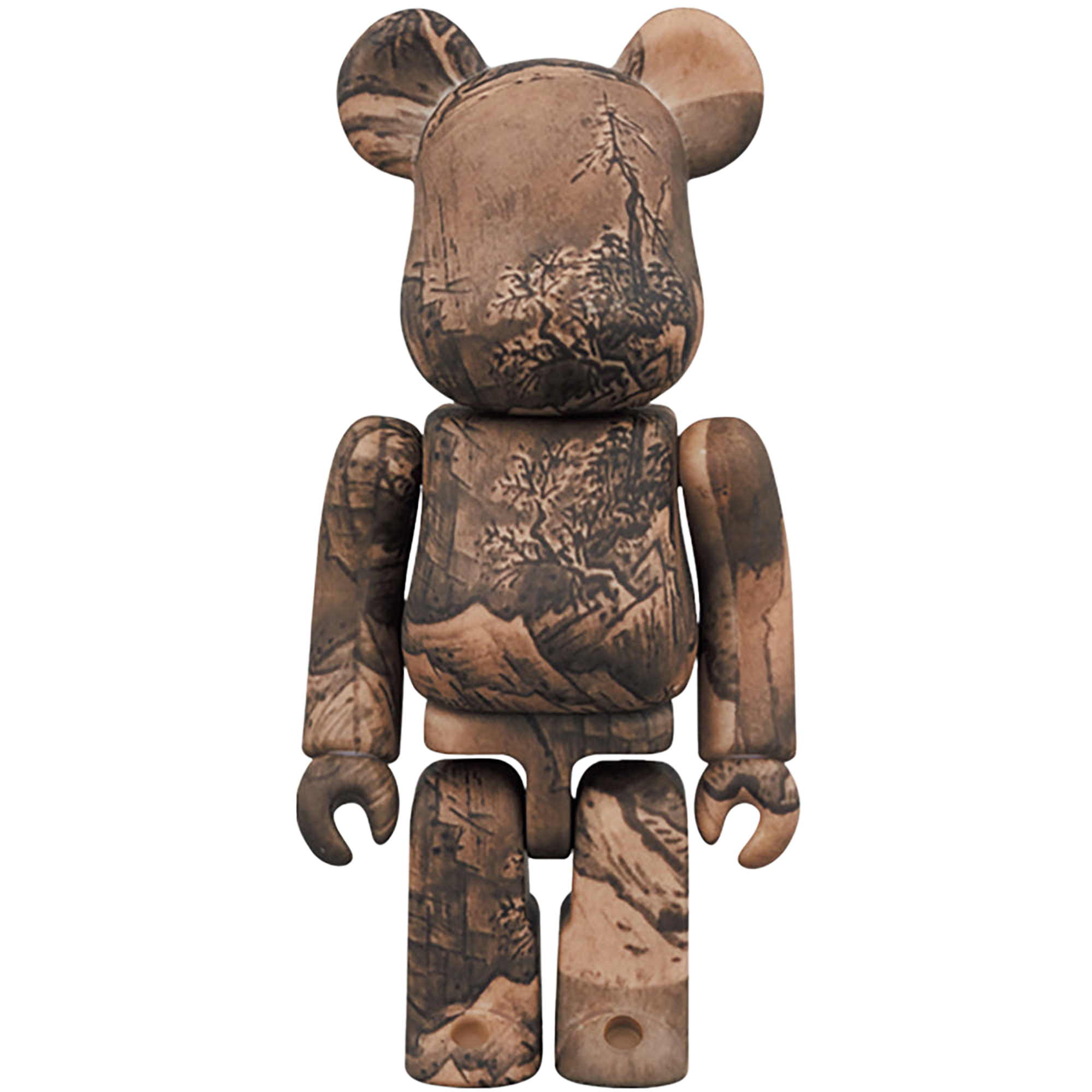 東京国立博物館 BE@RBRICK 雪舟 国宝「秋冬山水図(冬景図)」100％ & 400％