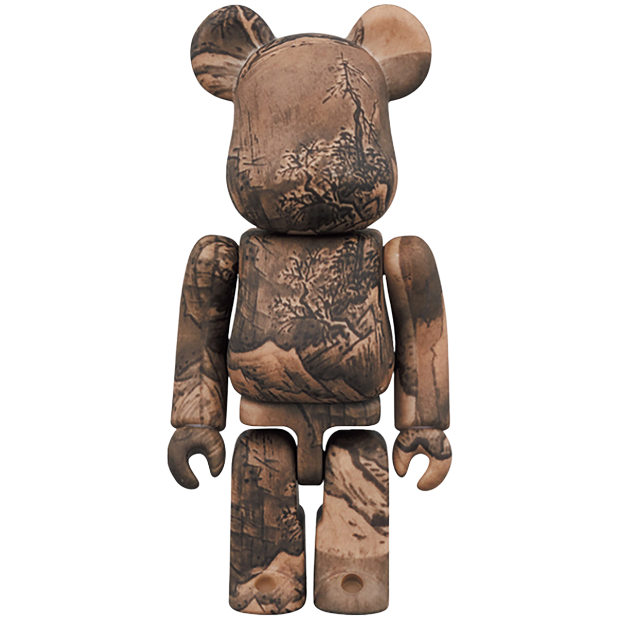 東京国立博物館 BE@RBRICK 雪舟 国宝「秋冬山水図(冬景図)」100％ & 400％