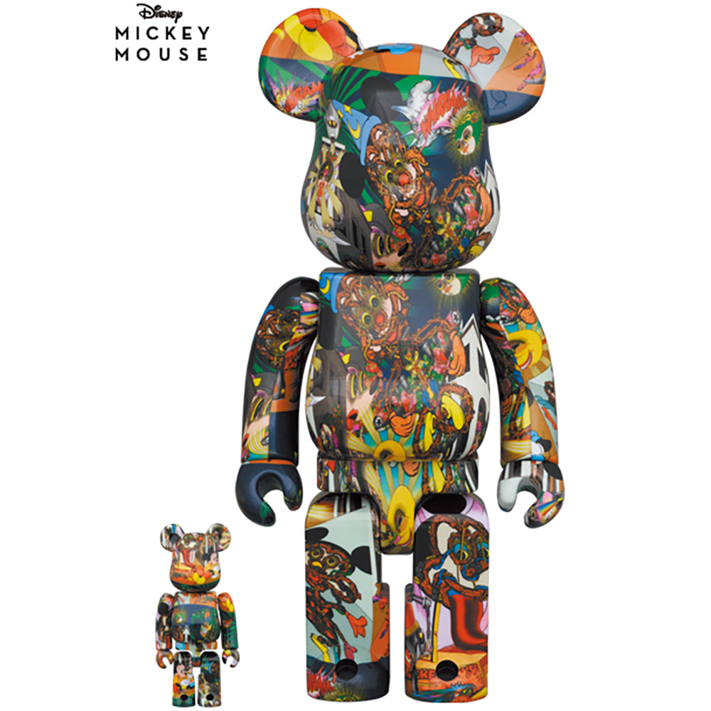 BE@RBRICK 田名網敬一 MICKEY MOUSE 100％ & 400％_0