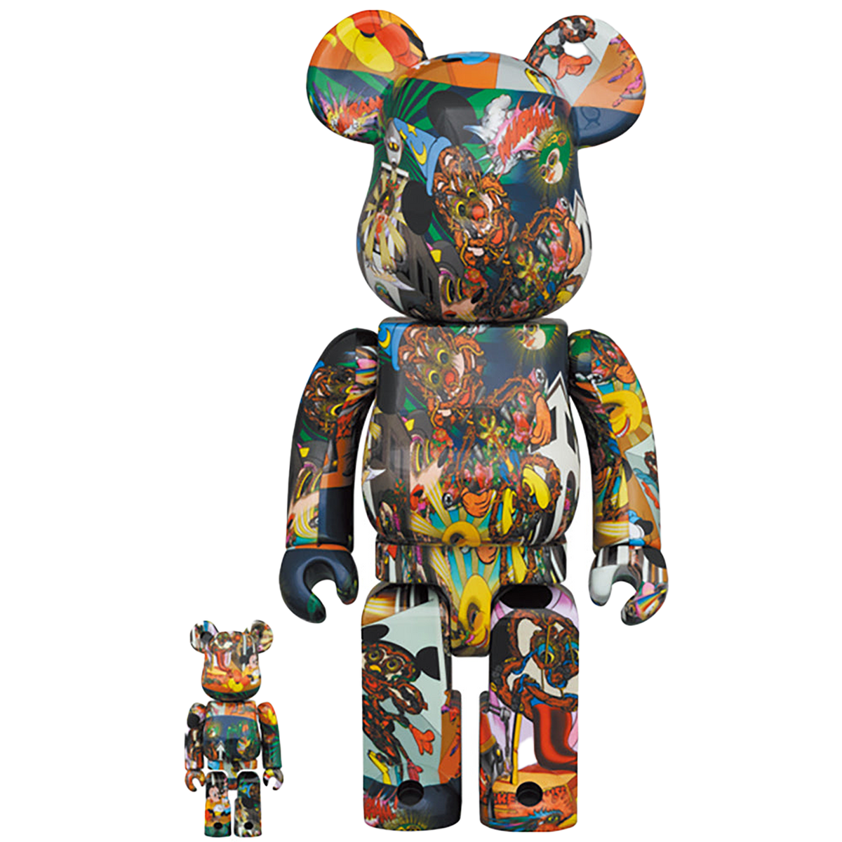 BE@RBRICK 田名網敬一 MICKEY MOUSE 100％ & 400％ | MEDICOM TOY