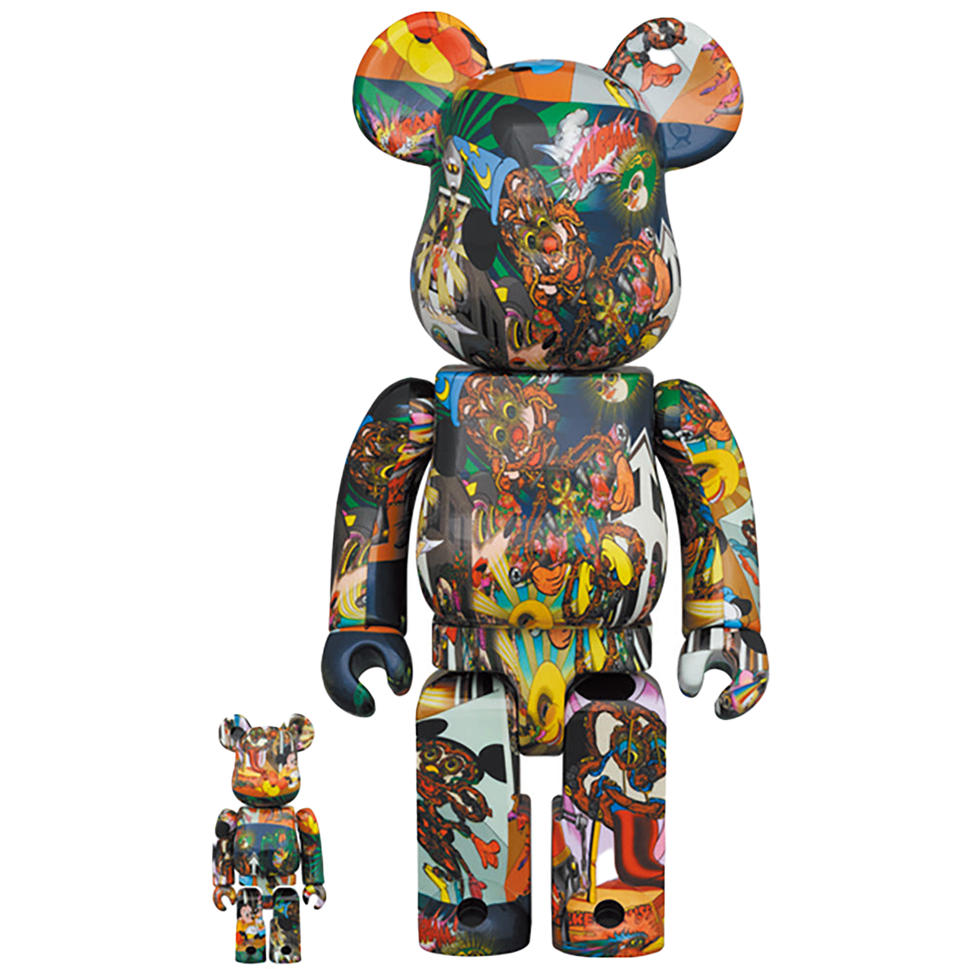 BE@RBRICK 田名網敬一 MICKEY MOUSE 100％ & 400％ | MEDICOM TOY