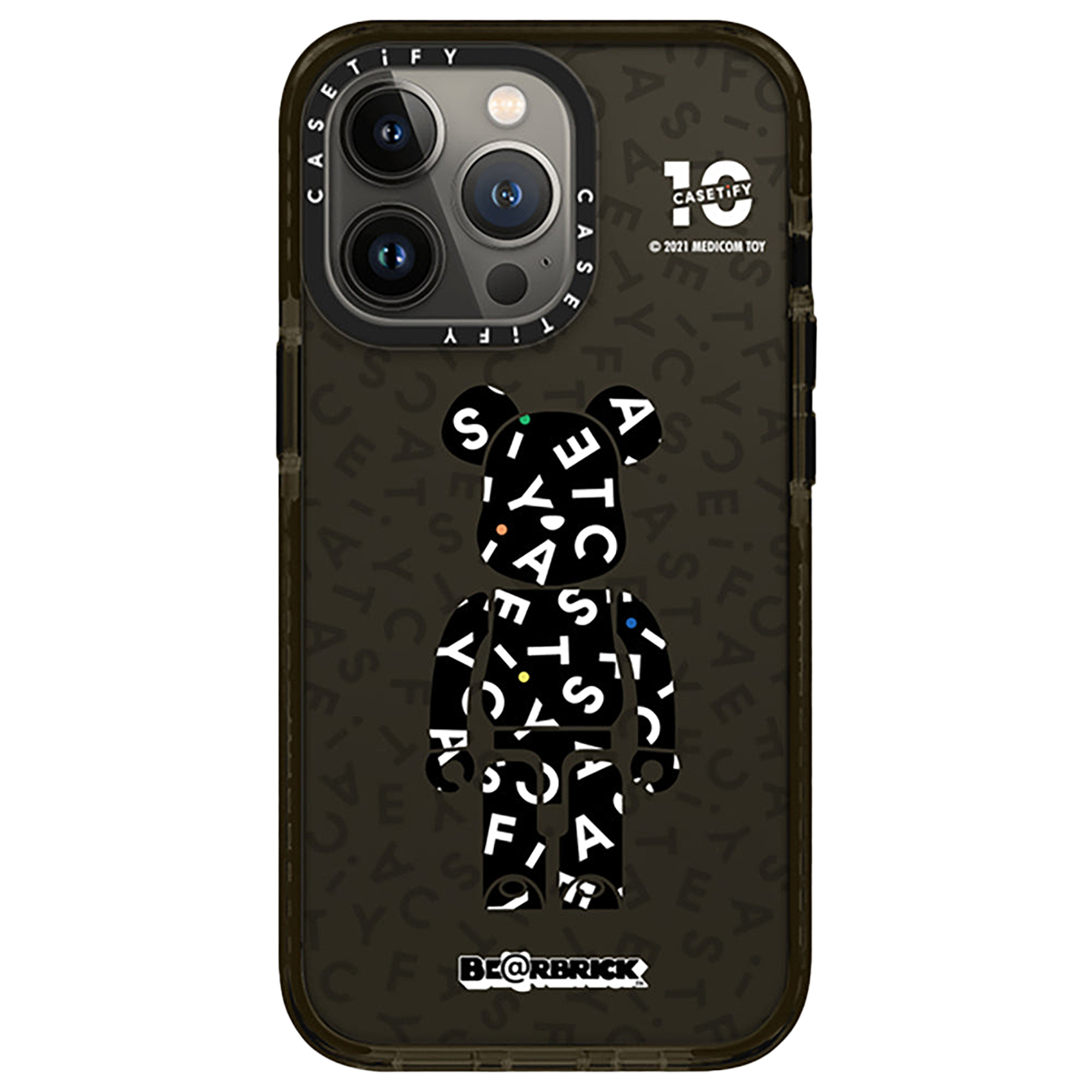 CASETiFY 10th Anniversary Monogram BE@RBRICK Phone Case