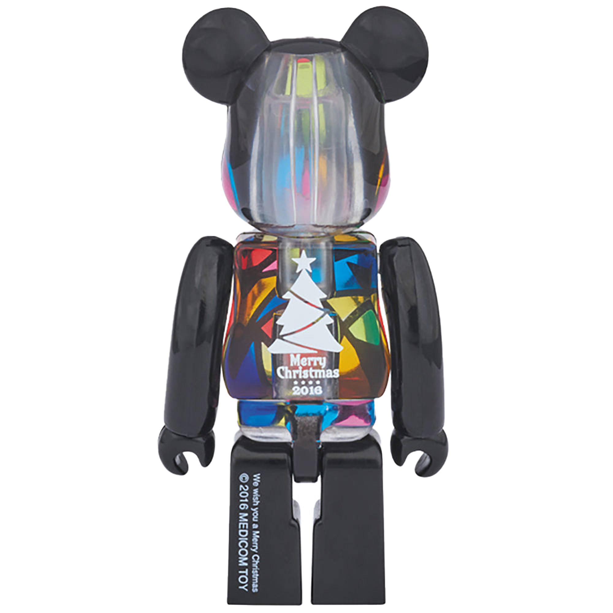 2016 Xmas BE@RBRICK Stained-glass tree Ver. 100％