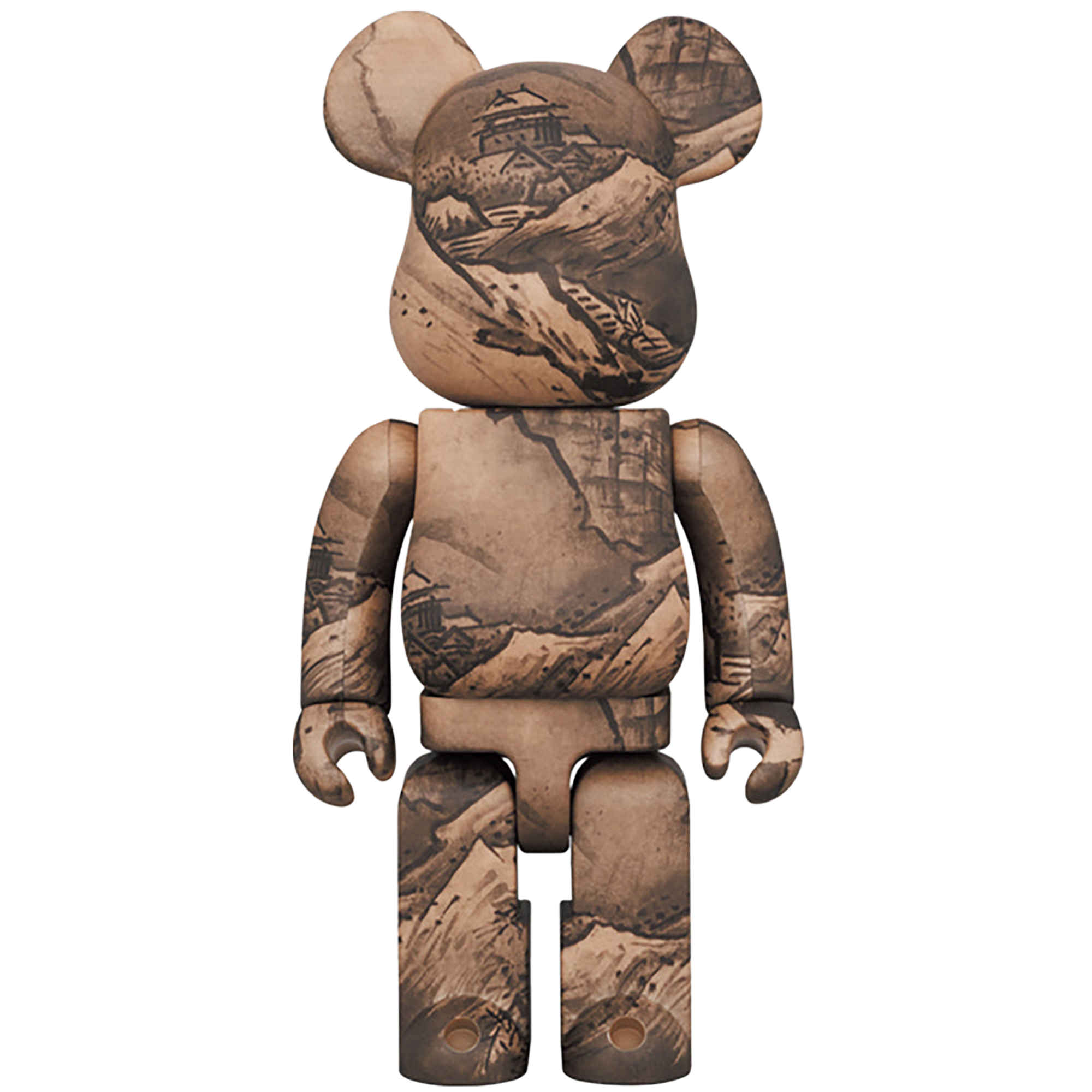 東京国立博物館 BE@RBRICK 雪舟 国宝「秋冬山水図(冬景図)」100％ & 400％