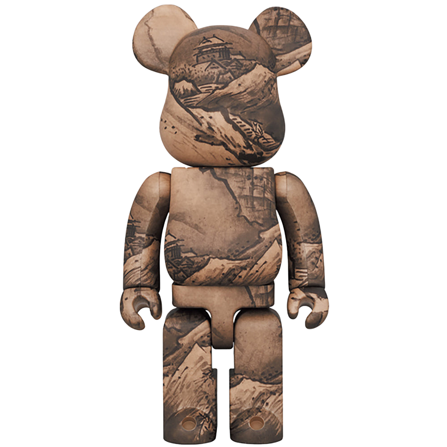 東京国立博物館 BE@RBRICK 雪舟 国宝「秋冬山水図(冬景図)」100％ & 400％