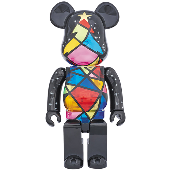BE@RBRICK（ベアブリック） Merry Christmas 2016 2016 Xmas BE@RBRICK Stained-glass tree Ver. 400％ | MEDICOM TOY