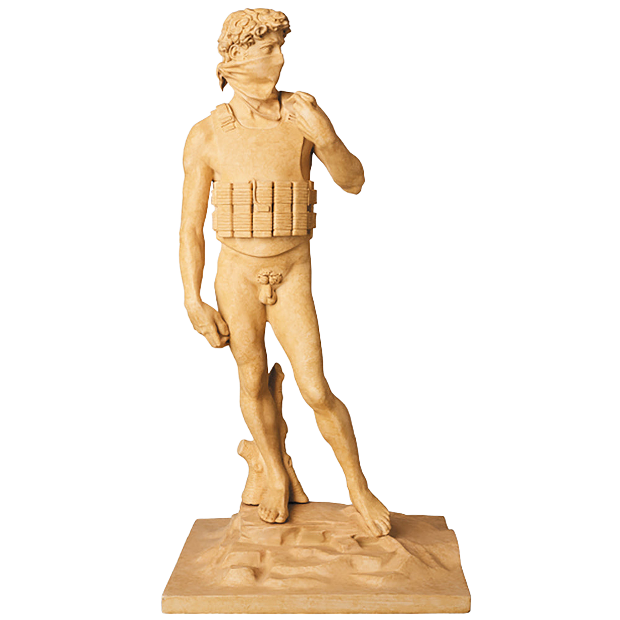 SUICIDE MAN （STONE sculpture Ver.）