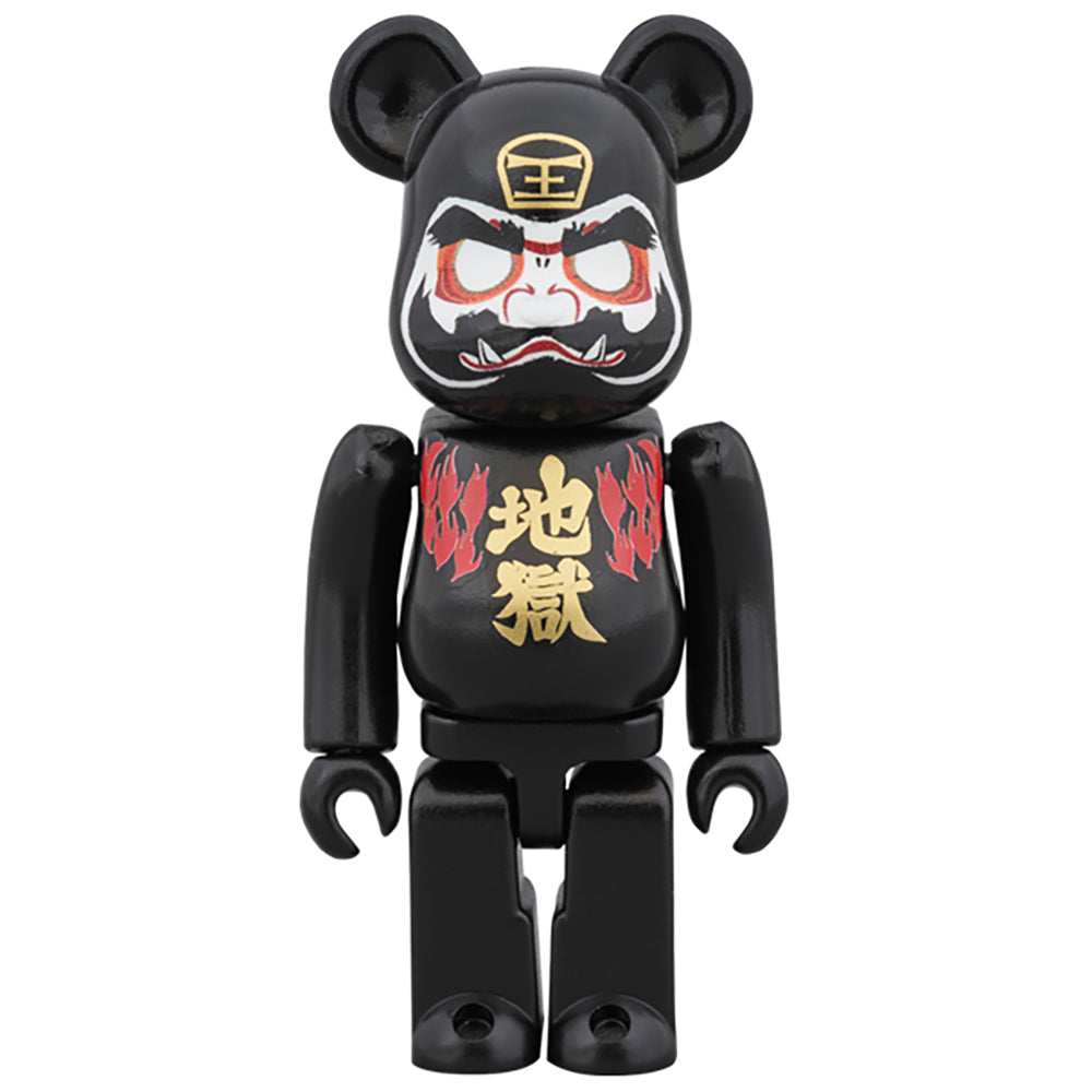 BE@RBRICK 地獄ダルマ 100％_0