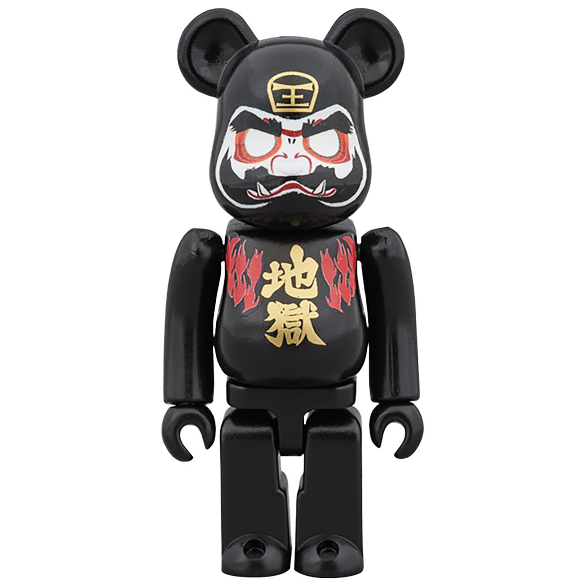 BE@RBRICK 地獄ダルマ 100％