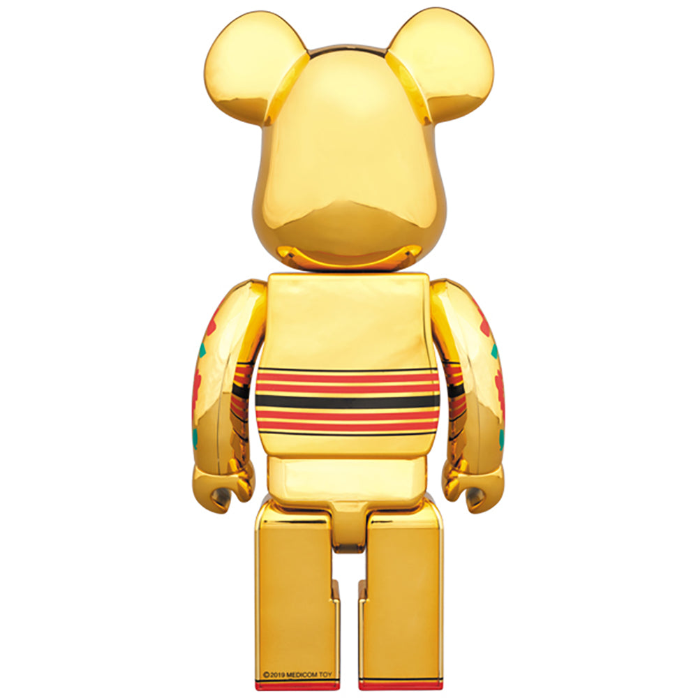 BE@RBRICK コケブリック 金メッキ 100％ & 400％_4