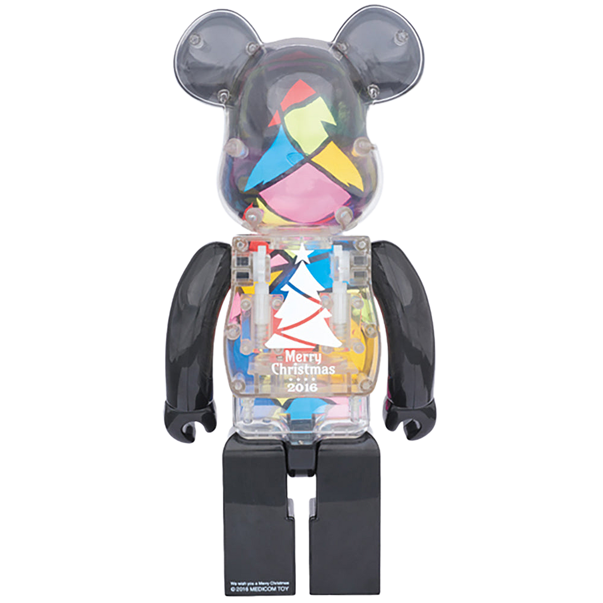 2016 Xmas BE@RBRICK Stained-glass tree Ver. 400％