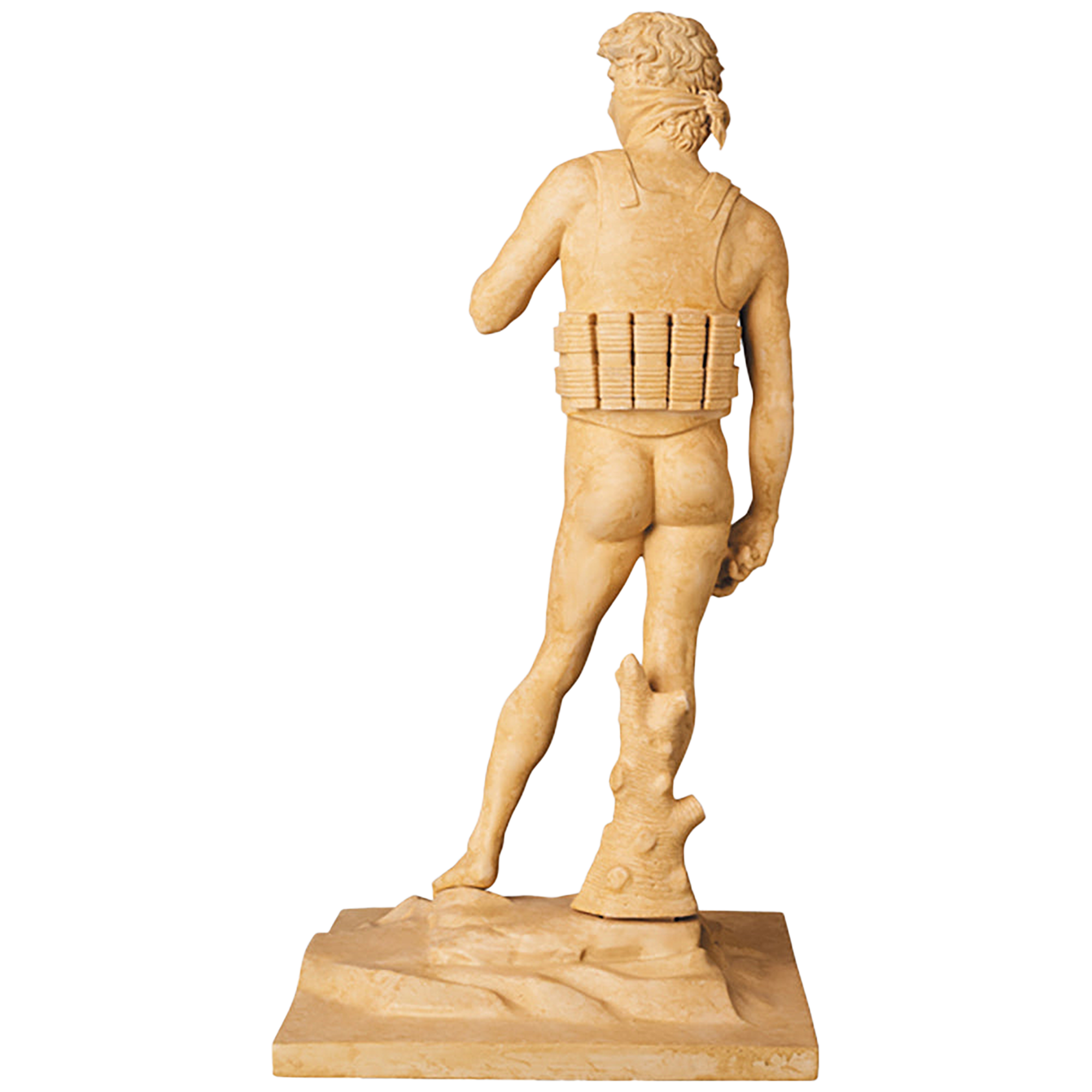 SUICIDE MAN （STONE sculpture Ver.）