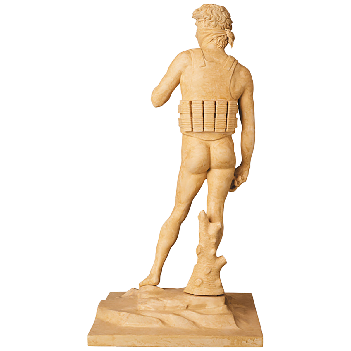 SUICIDE MAN （STONE sculpture Ver.）