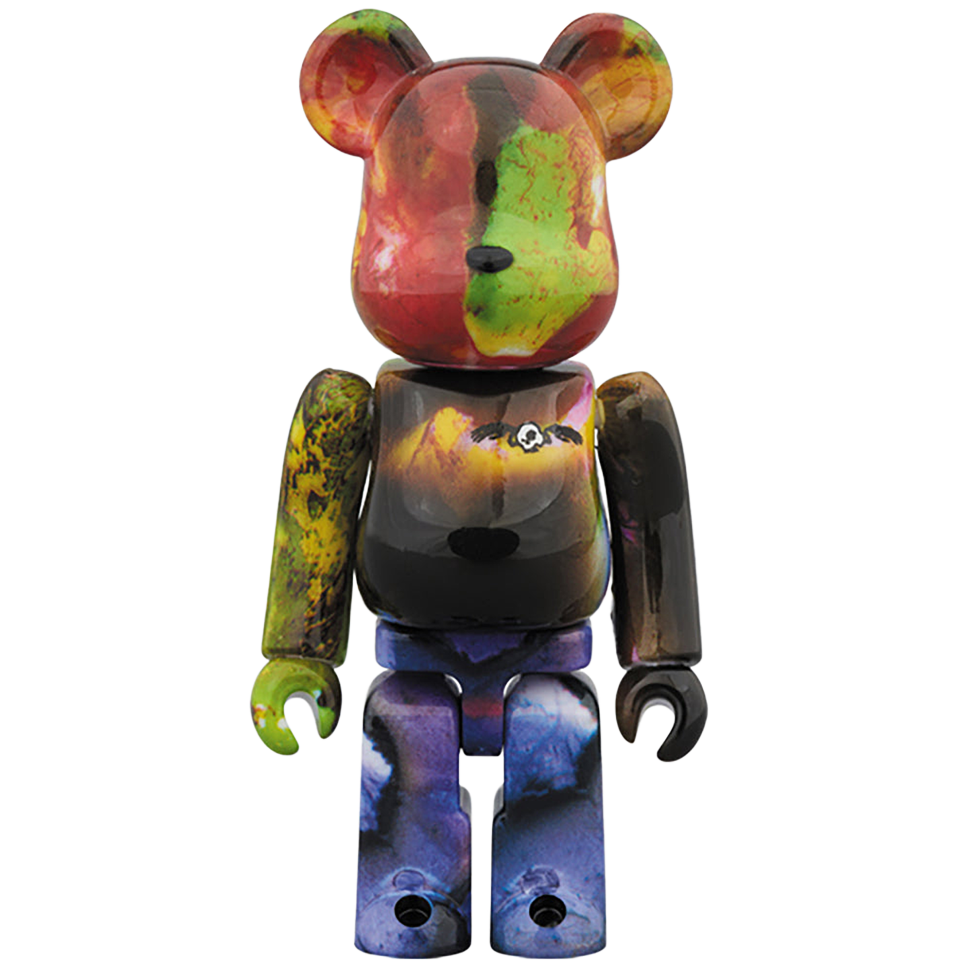 BE@RBRICK PUSHEAD 3 different colors 100％ & 400％ 4 PC SET