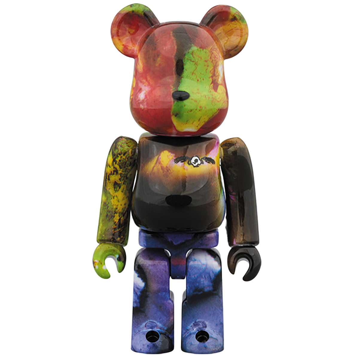 BE@RBRICK PUSHEAD 3 different colors 100％ & 400％ 4 PC SET