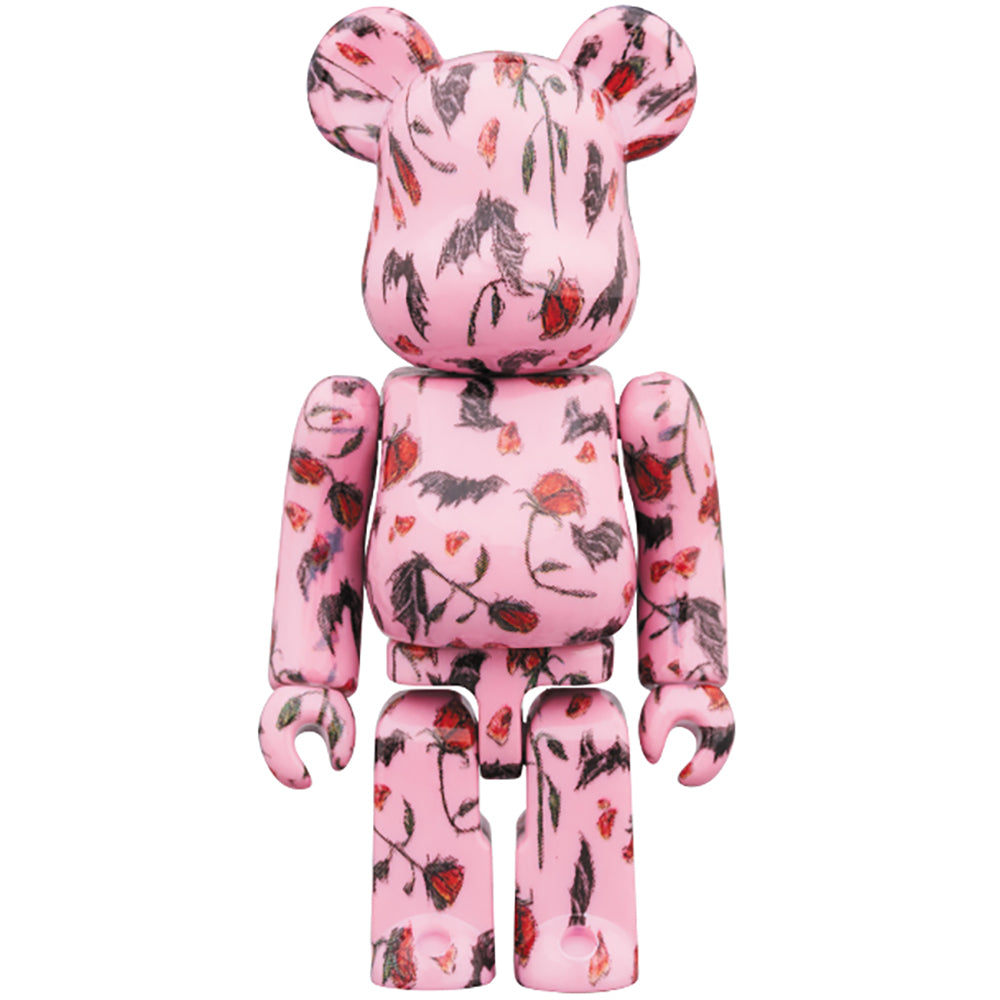 BE@RBRICK KIDILL × ERI WAKIYAMA BAT & ROSE 100％ & 400％ Pink/White_1