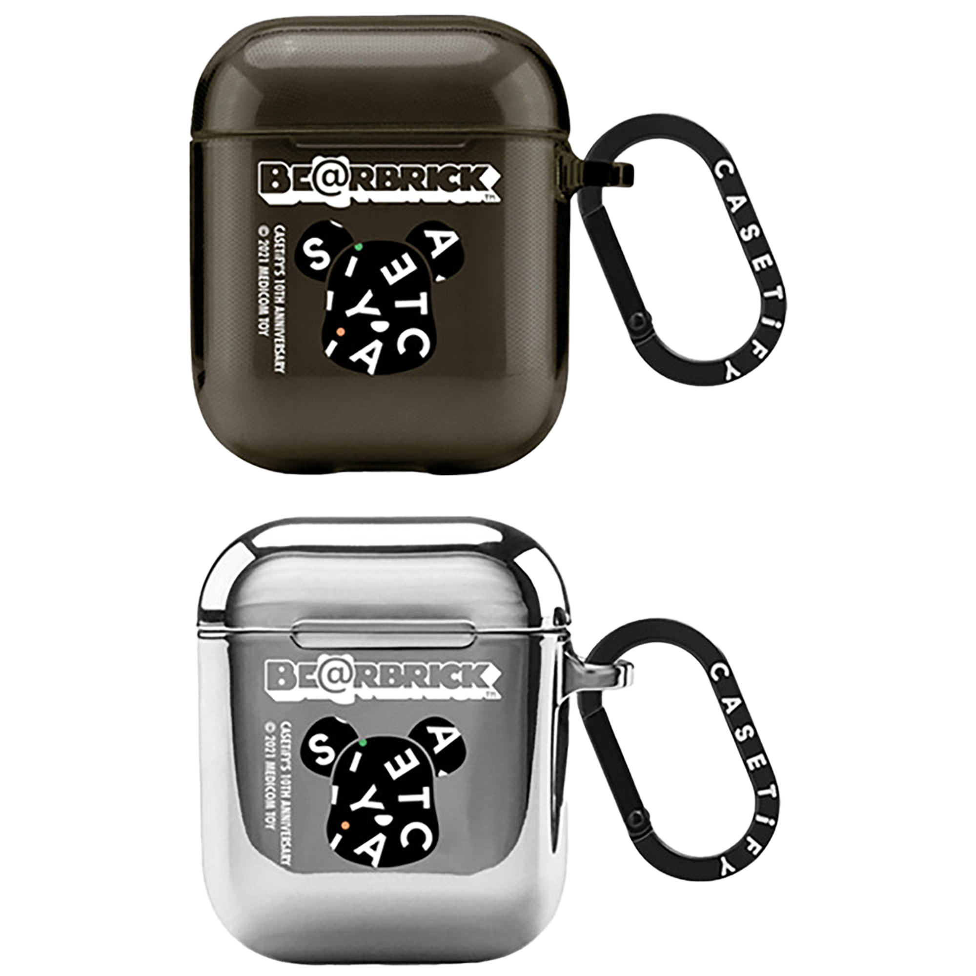 CASETiFY 10th Anniversary Monogram BE@RBRICK Airpods Case