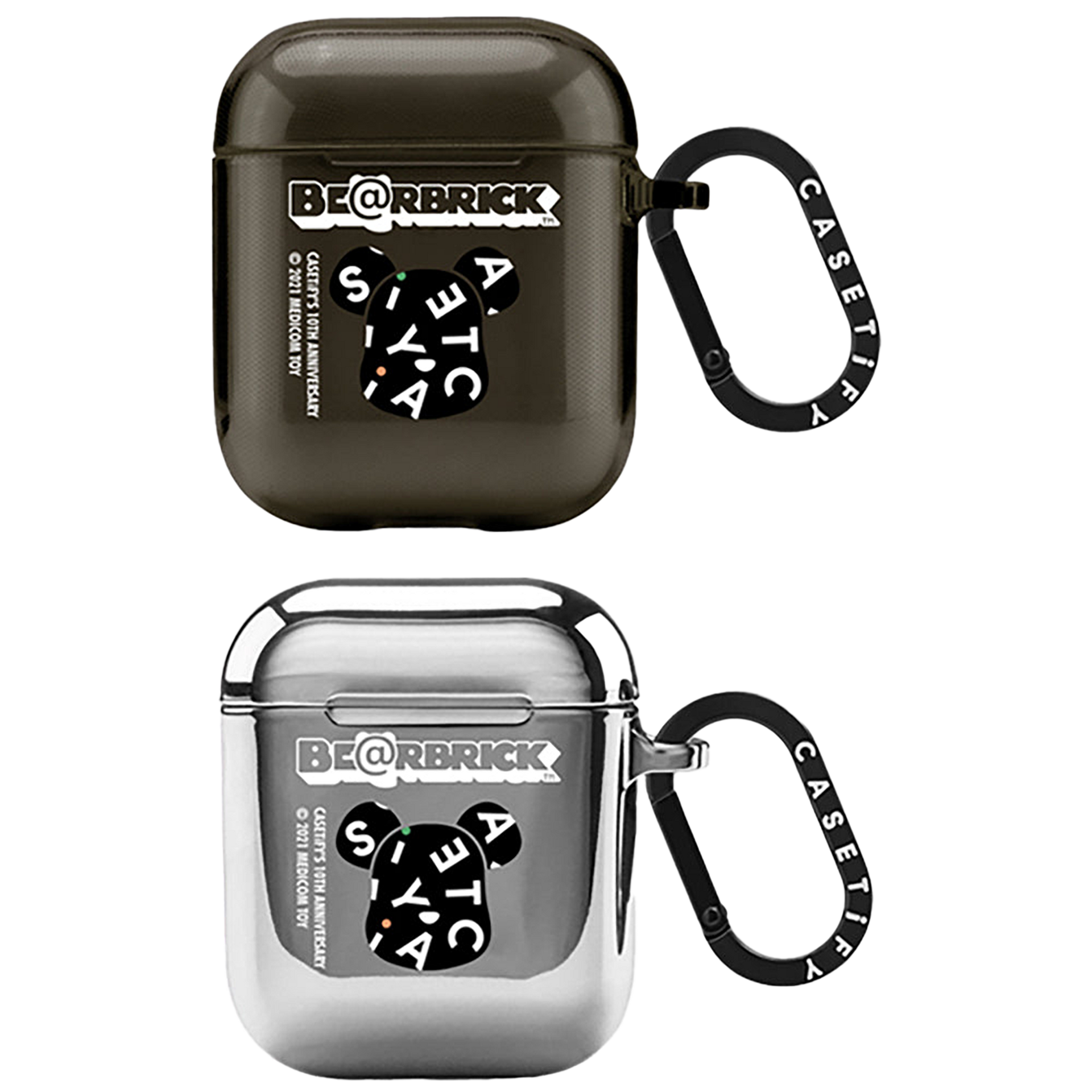 CASETiFY 10th Anniversary Monogram BE@RBRICK Airpods Case