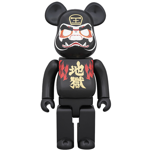 BE@RBRICK 地獄ダルマ 400％