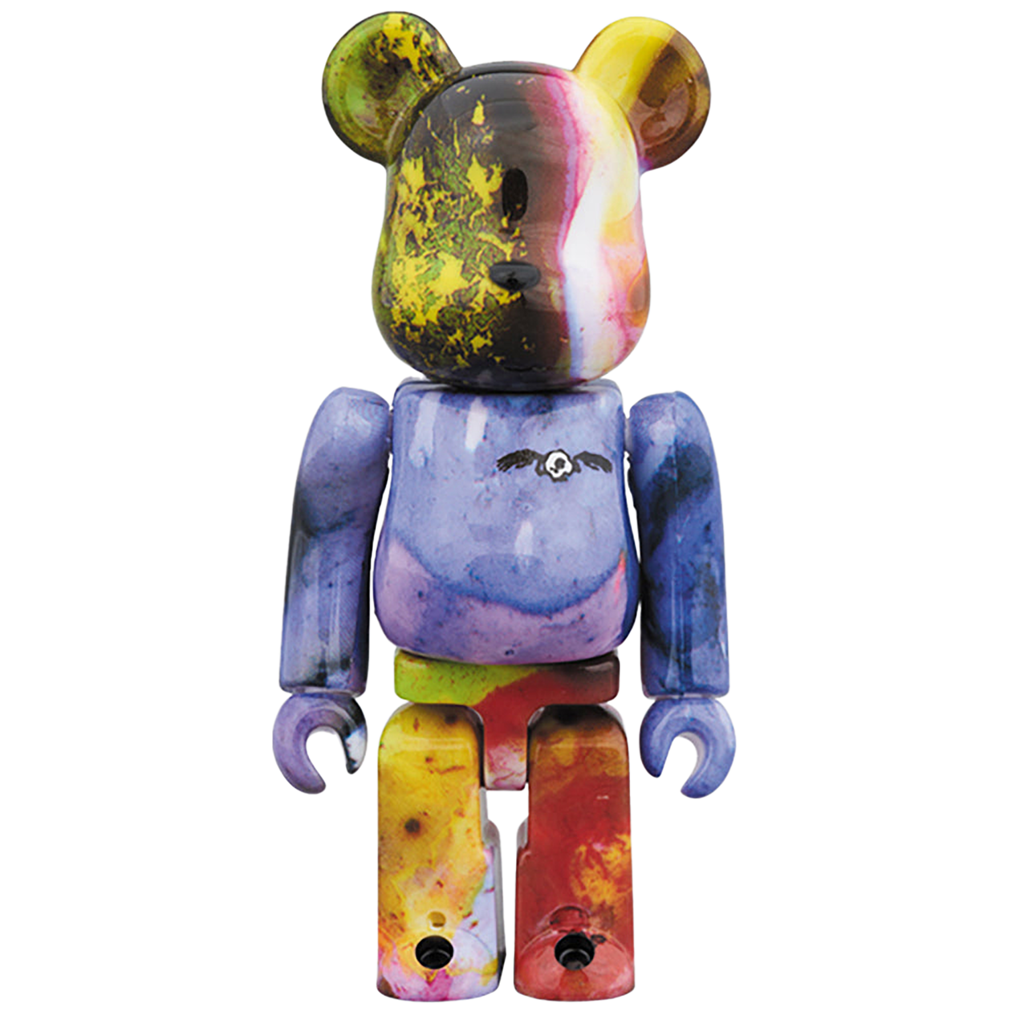 BE@RBRICK PUSHEAD 3 different colors 100％ & 400％ 4 PC SET