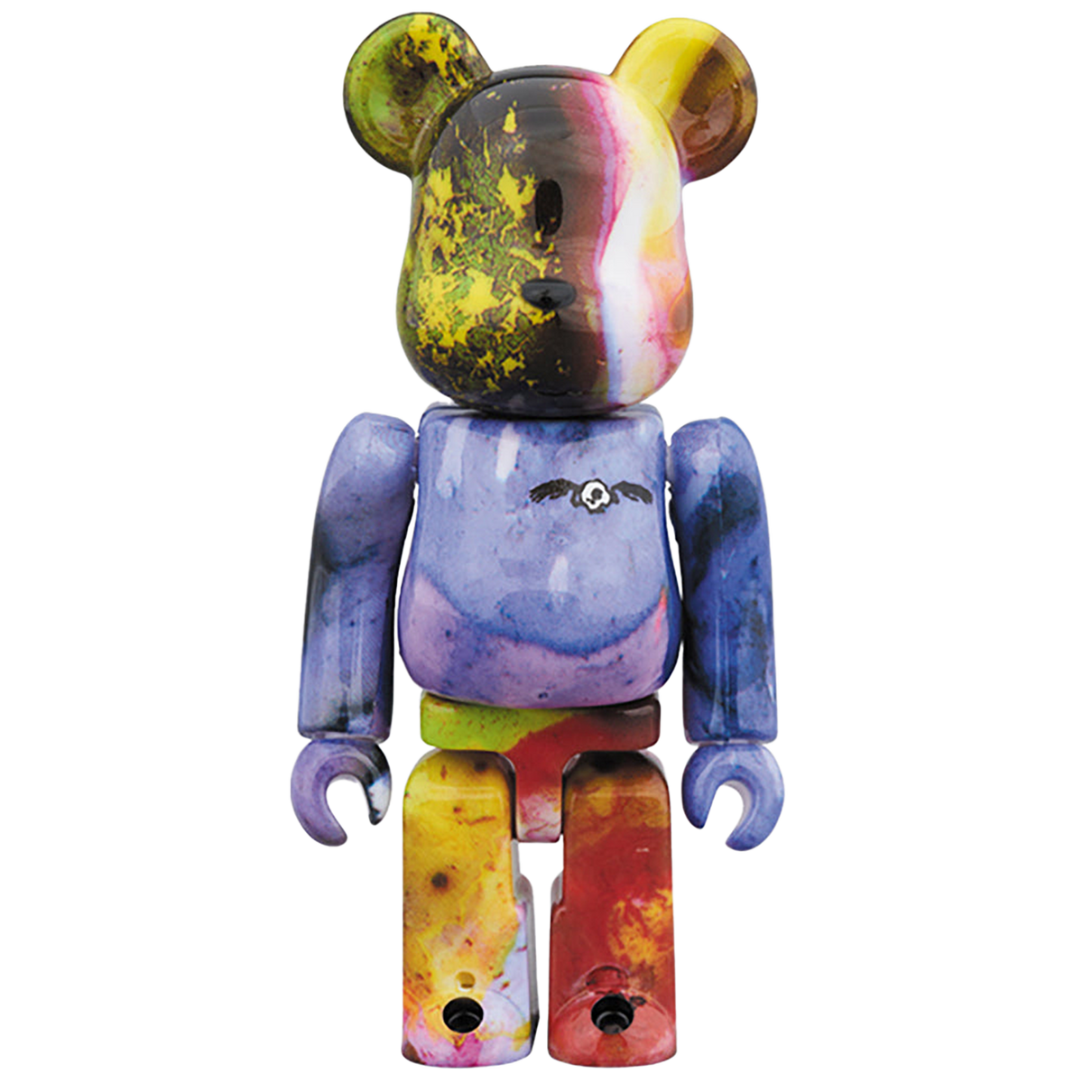 BE@RBRICK PUSHEAD 3 different colors 100％ & 400％ 4 PC SET