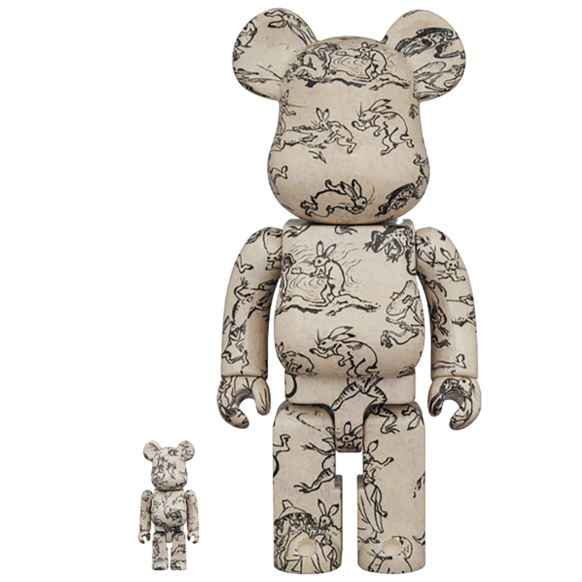 BE@RBRICK 鳥獣人物戯画 100％ & 400％