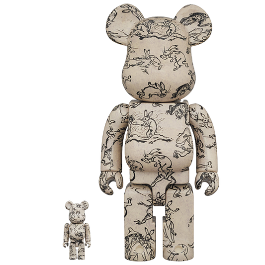 BE@RBRICK 鳥獣人物戯画 100％ & 400％