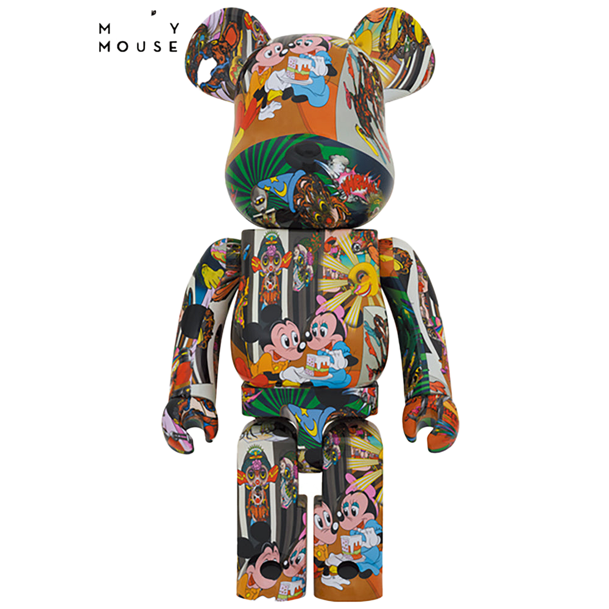 BE@RBRICK 田名網敬一 MICKEY MOUSE 1000％