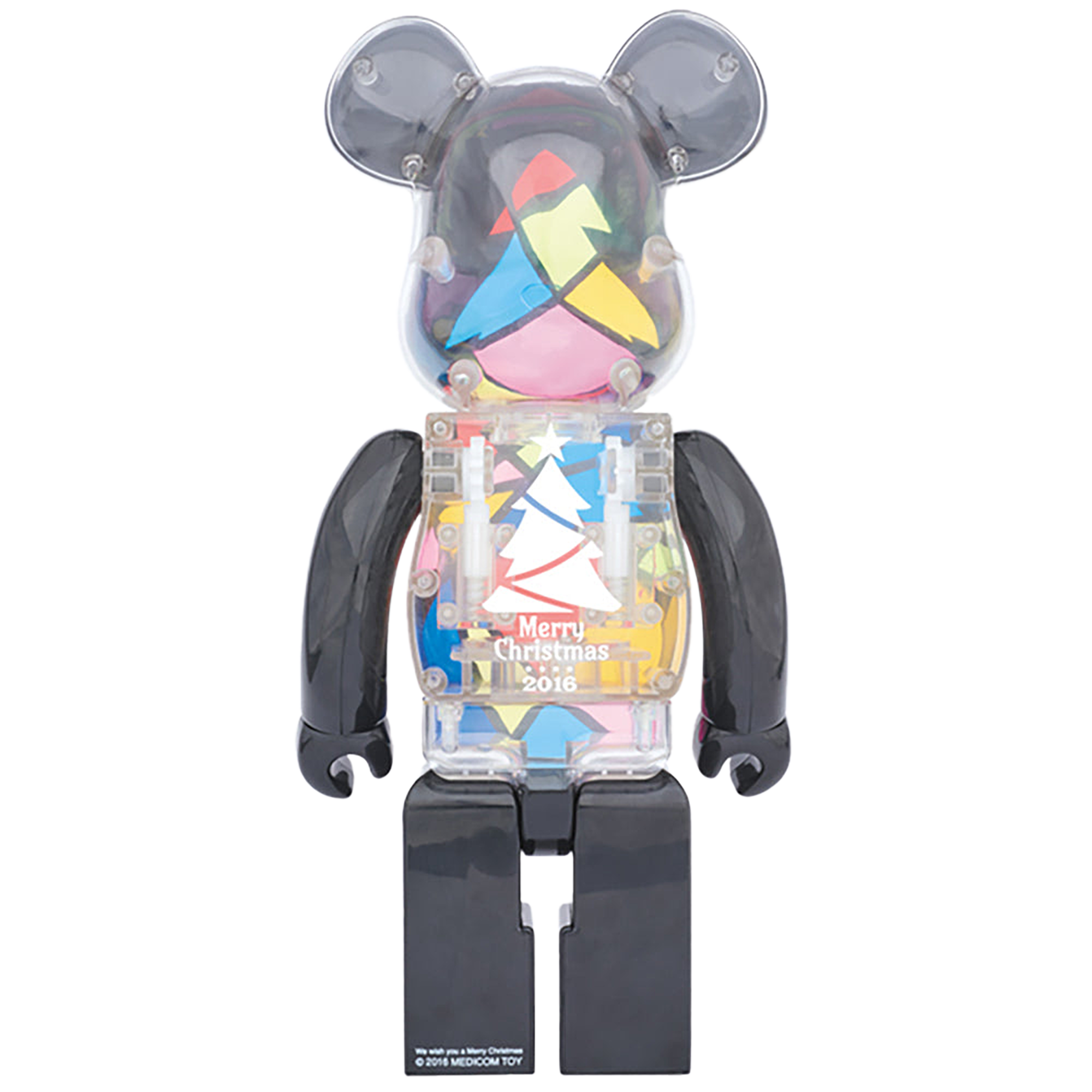 2016 Xmas BE@RBRICK 直営店限定モデル Stained-glass tree Ver. 1000％（直営店限定モデル）