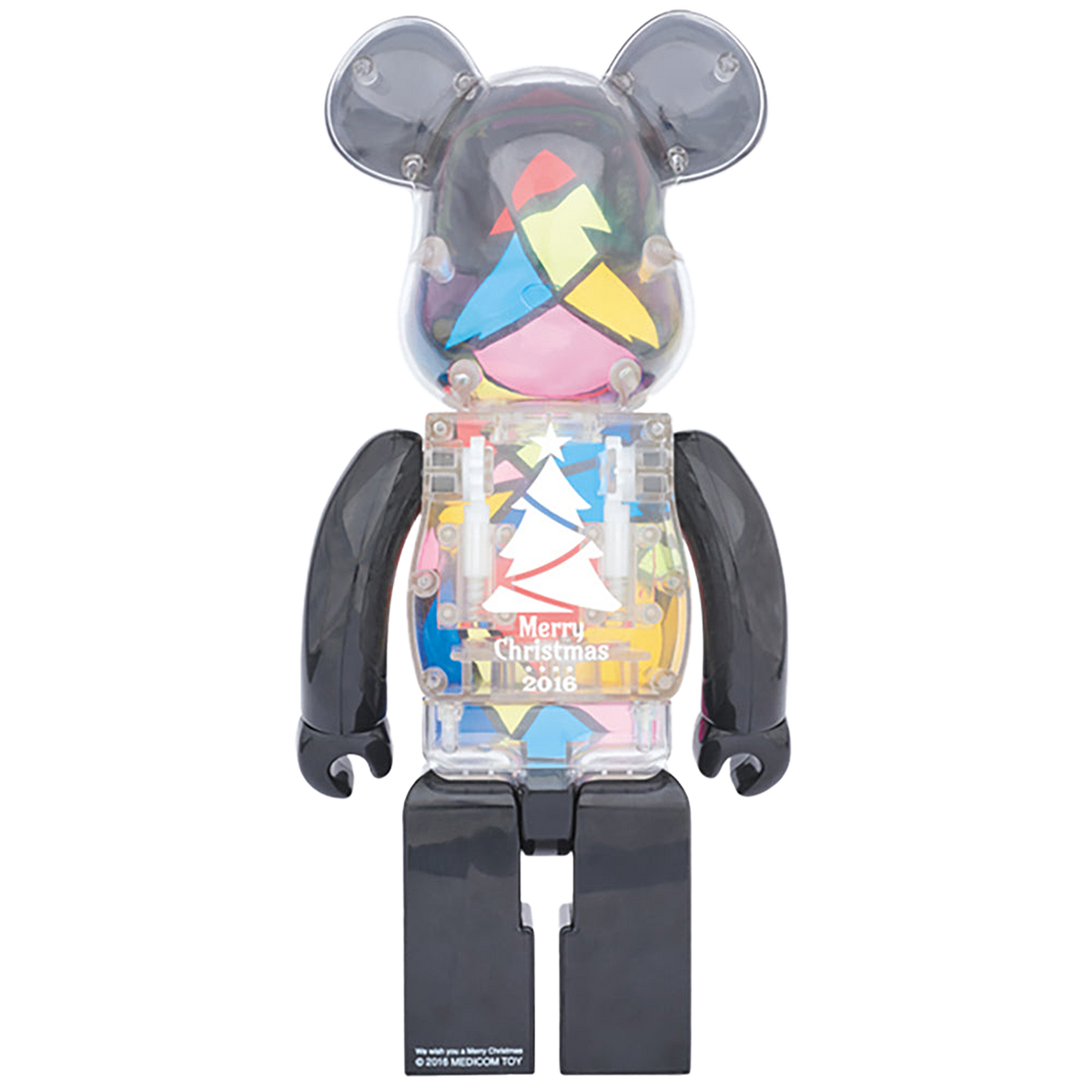 2016 Xmas BE@RBRICK 直営店限定モデル Stained-glass tree Ver. 1000％（直営店限定モデル）