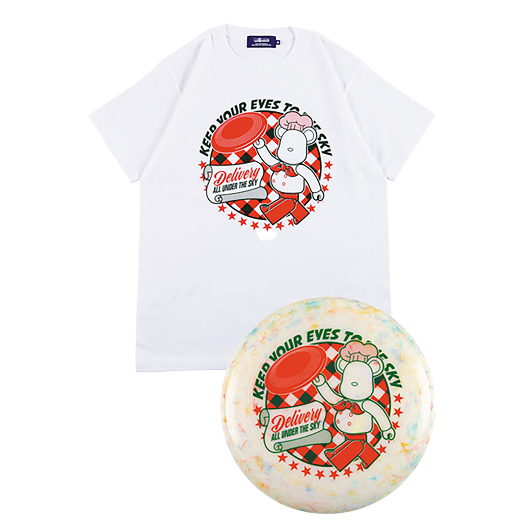 BE@RTEE FRISBEE BOX SET