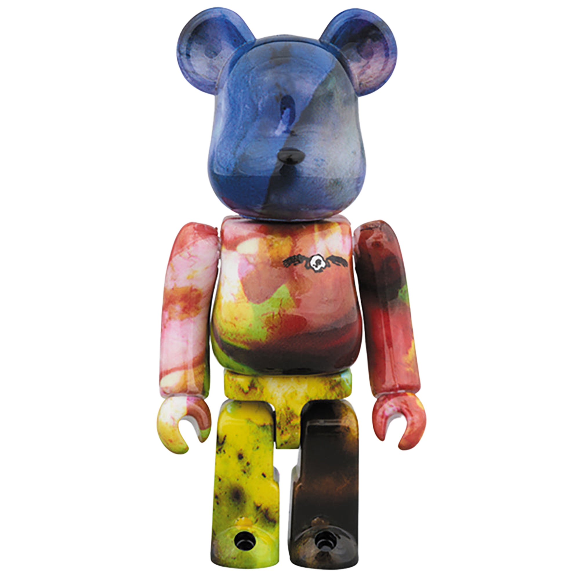 BE@RBRICK PUSHEAD 3 different colors 100％ & 400％ 4 PC SET