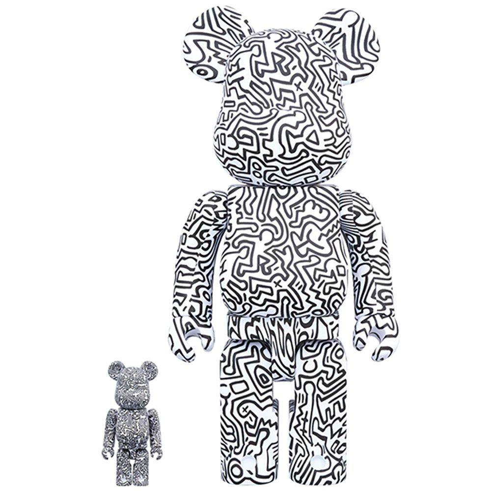 BE@RBRICK KEITH HARING #4 100％ & 400％_0